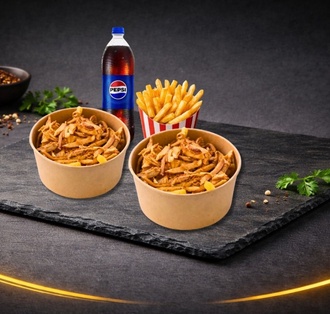 2'Li Next Level Tavuk Dönerli Bowl (80 Gr.) Menü görseli