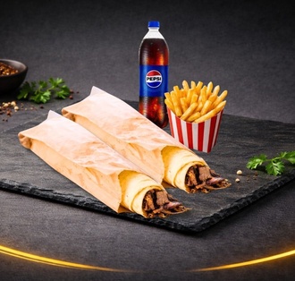 2'Li Next Level Roll Et Döner Dürüm (80 Gr.) Menü görseli