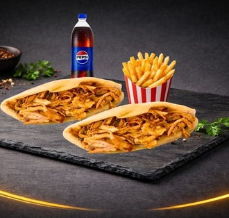 2'Li Next Level Tavuk Döner Sandviç Paylaş Menü görseli