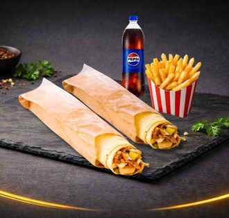 2'Li Next Level Roll Tavuk Döner Dürüm (80 Gr.) Menü görseli