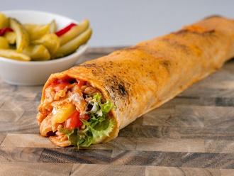 Mega Tavuk Döner Dürüm (70 Cm.) görseli