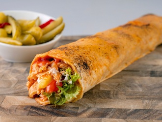 Mega Tavuk Döner Dürüm (35 Cm.) görseli