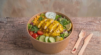 Köri Soslu Tavuk Bowl görseli