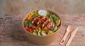 Barbekü Soslu Tavuk Bowl görseli