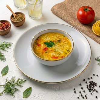Şehriyeli Tavuk Suyu Çorbası görseli