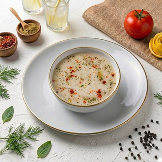 Soğuk Ayran Aşı Çorbası görseli