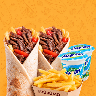 Efsane 2'Li Et Döner Dürüm Menü görseli