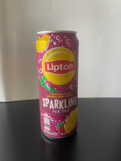 Lipton Ice Tea Tropikal Meyve Aromalı İçecek 330 Ml Teneke Kutu görseli