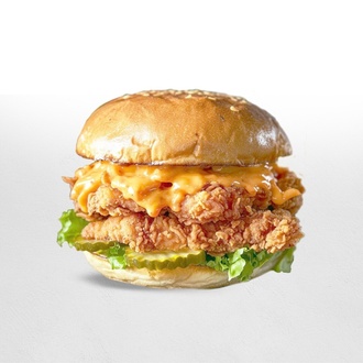 Chicken Double Tenders Burger görseli