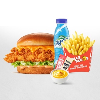 Chicken Tenders Burger Menü görseli