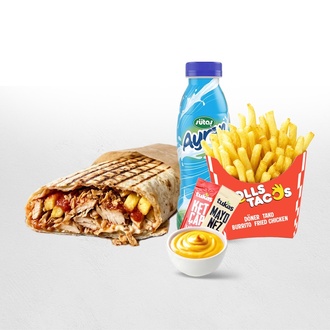 Chicken Döner Tacos Menü görseli