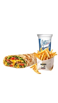 Cheddarlı Izgara Köfte Dürüm Menü görseli