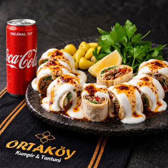 Yoğurtlu Et Tantuni + Coca Cola Doyuran Menü görseli