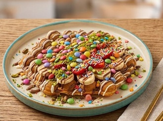 Gökkuşağı Çıtır Waffle görseli