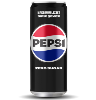Pepsi Zero Şekersiz (330 Ml) görseli