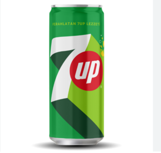 7Up Gazoz (330 Ml) görseli