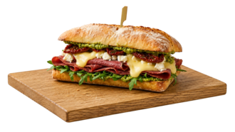 Kuru Et & Ezine Ciabatta Sandviç görseli