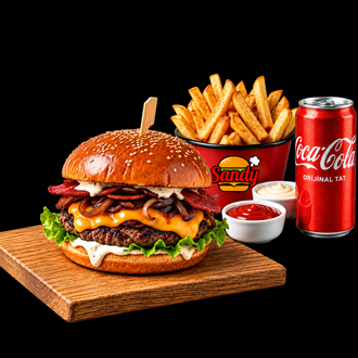 Special Sandy Burger Menü görseli