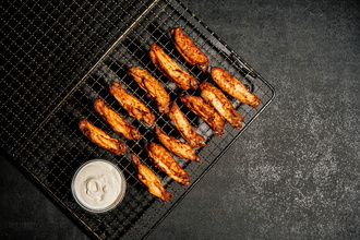 Garlic Butter Frıed Wıngs 6Pcs görseli
