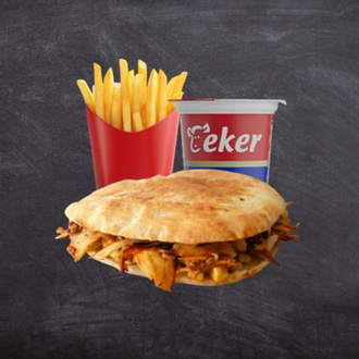 Tombik Ekmek Tavuk Döner Menü (55 G) görseli