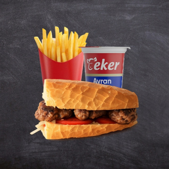 Yarım Ekmek Köfte Menü görseli