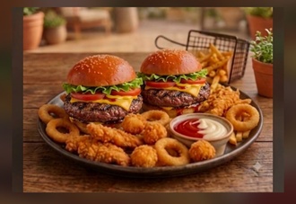 2Li Et Burger Menü(2 Kişilik) görseli