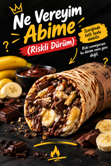 Ne Vereyim Abime (Riskli Dürüm) görseli