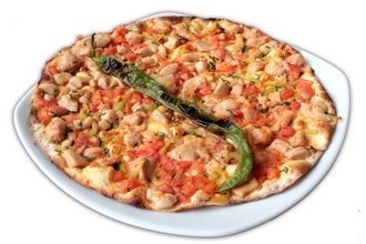 2'Li Tavuklu Lahmacun görseli