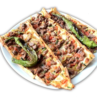 Kuşbaşı Etli Pide görseli