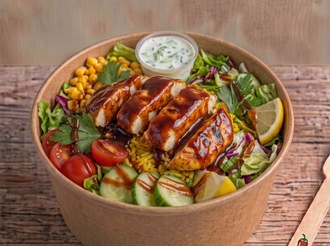 Barbekü Soslu Tavuk Bowl görseli