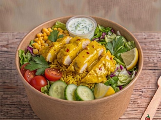 Köri Soslu Tavuk Bowl görseli