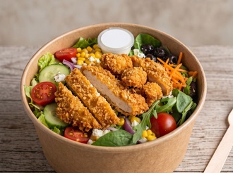 Crispy Chicken Salata görseli