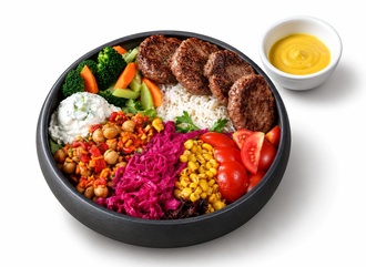 Grill Meatball Bowl görseli