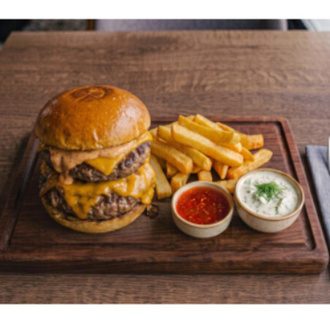 Double Take Burger görseli