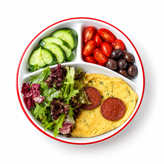 Sucuklu Omlet Kahvaltı görseli