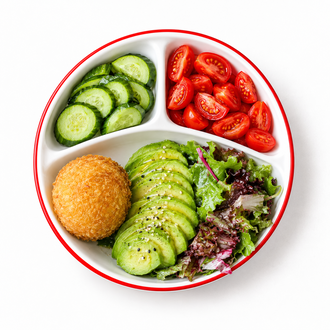 Vegan Kahvaltı Tabağı görseli