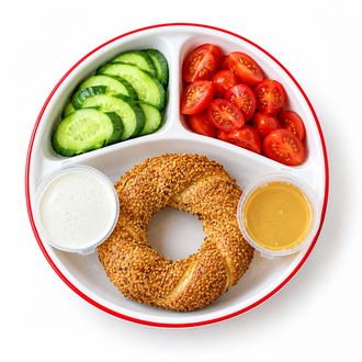 Tatlı Simit Kahvaltı Tabağı görseli