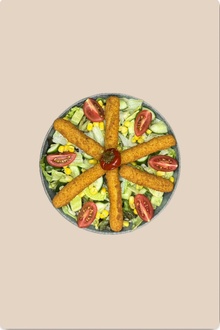 Mozzarella Stick Salata görseli