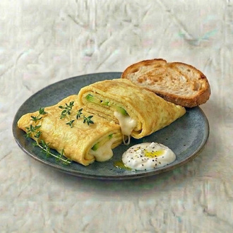 Avokado & Mozzarella Omlet görseli