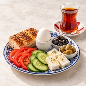 Hızlı Kahvaltı Tabağı görseli