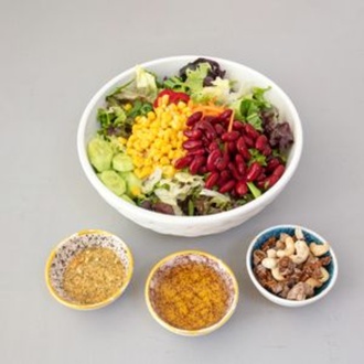 Meksika Fasulyeli Salata görseli