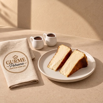 Bask Cheesecake 2 Adet görseli