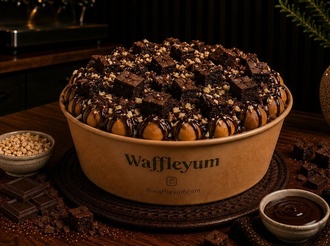 Brownie Bomb Waffle (Tek Kişilik) görseli
