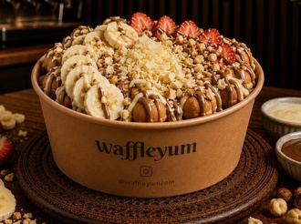 Beyaz Çikolatalı Waffle (2 Kişilik) görseli