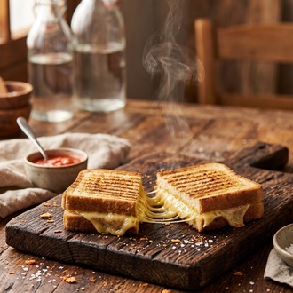 Çift Kaşarlı Tost görseli