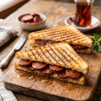 Sucuklu Tost görseli