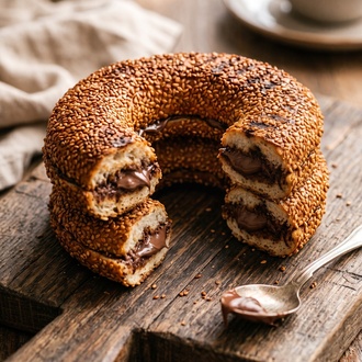 Nutella Simit Tost görseli