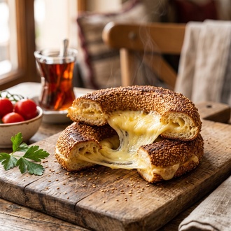 Kaşarlı Simit Tost görseli