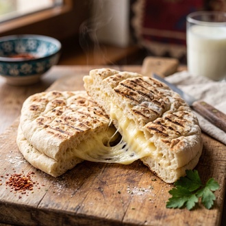 Kaşarlı Bazlama Tost görseli