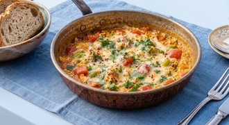 Kaşarlı Menemen görseli